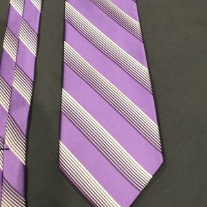 Purple tie